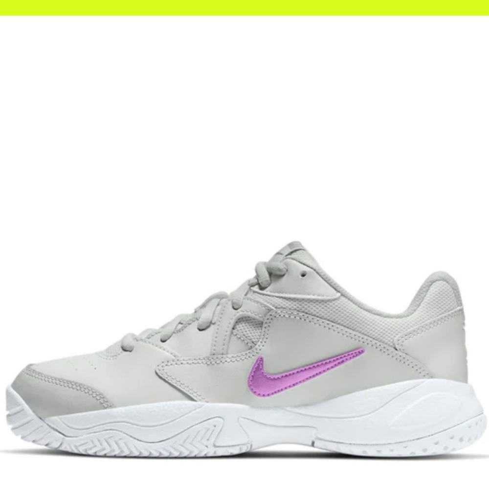 Nike Hard Court Lite 2 Shoes Grey/White/Purple AR8838-024